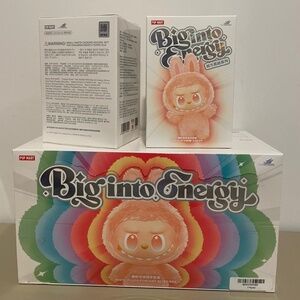 Labubu Big Into Energy – Full Sealed Case of 6 – 100% Authentic Pop Mart
